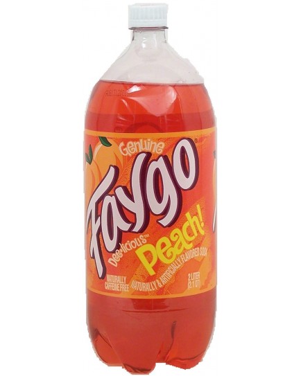 FAYGO 2 LITERS PEACH - 8 CT.